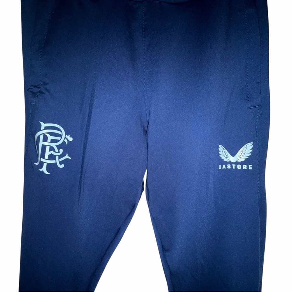 CASTORE x Glasgow Rangers FC⚽️2024 official warm up pants⚽️Men’s Small⚽️ - Picture 3 of 5